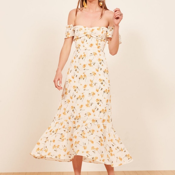 Reformation Dresses Iso Reformation Butterfly Dress Poshmark